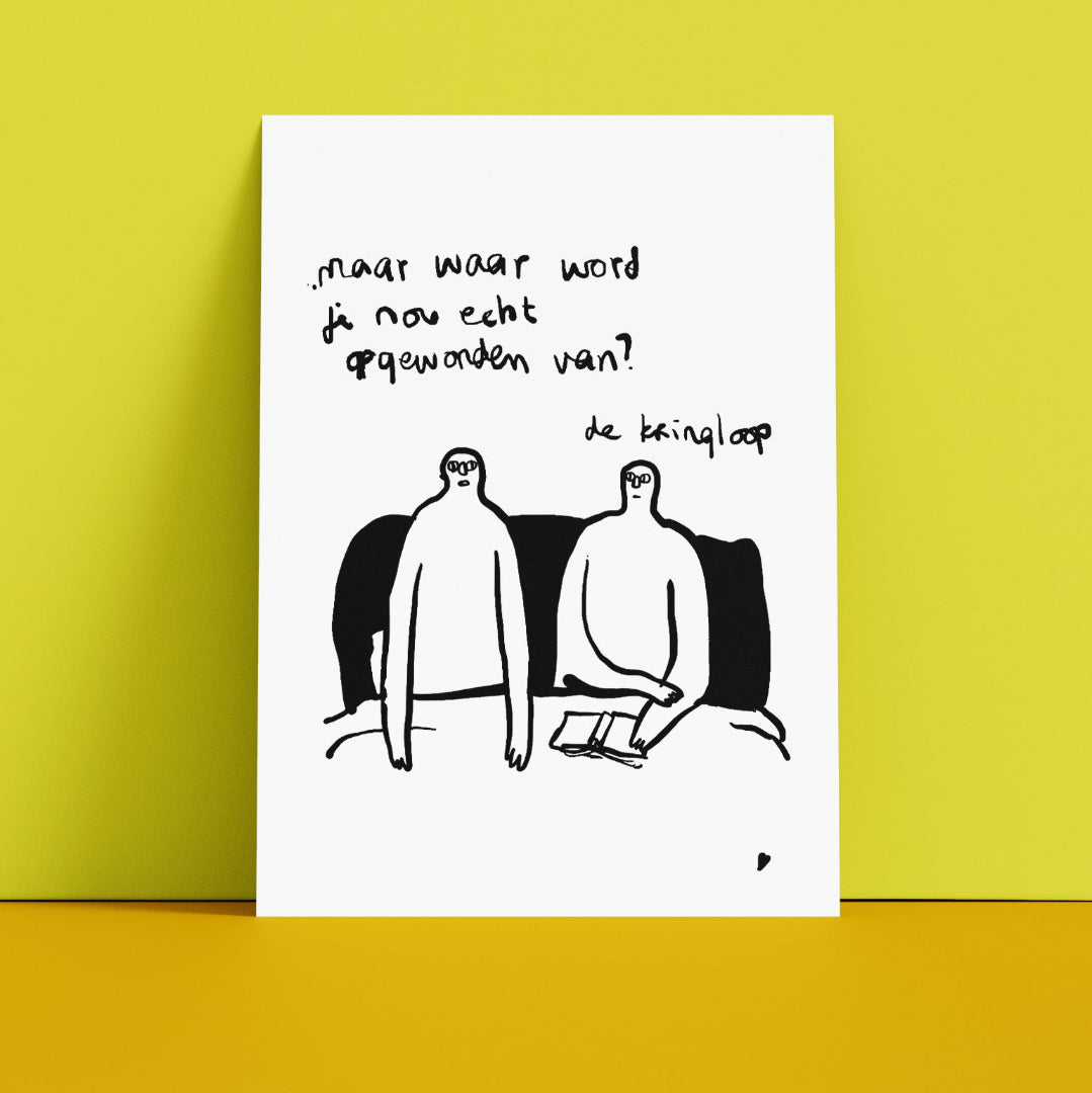 A4 Print | Opgewonden