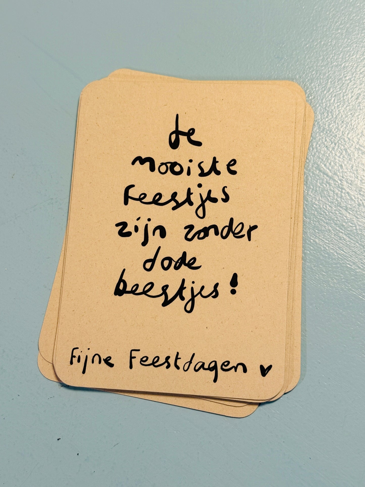 Kerstkaartjes (7 stuks)